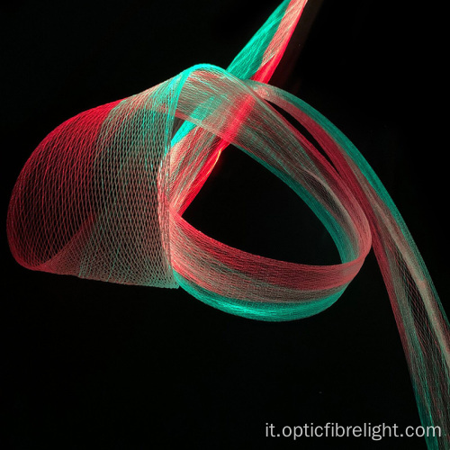 Illuminazione a fibre ottiche a led per esterni